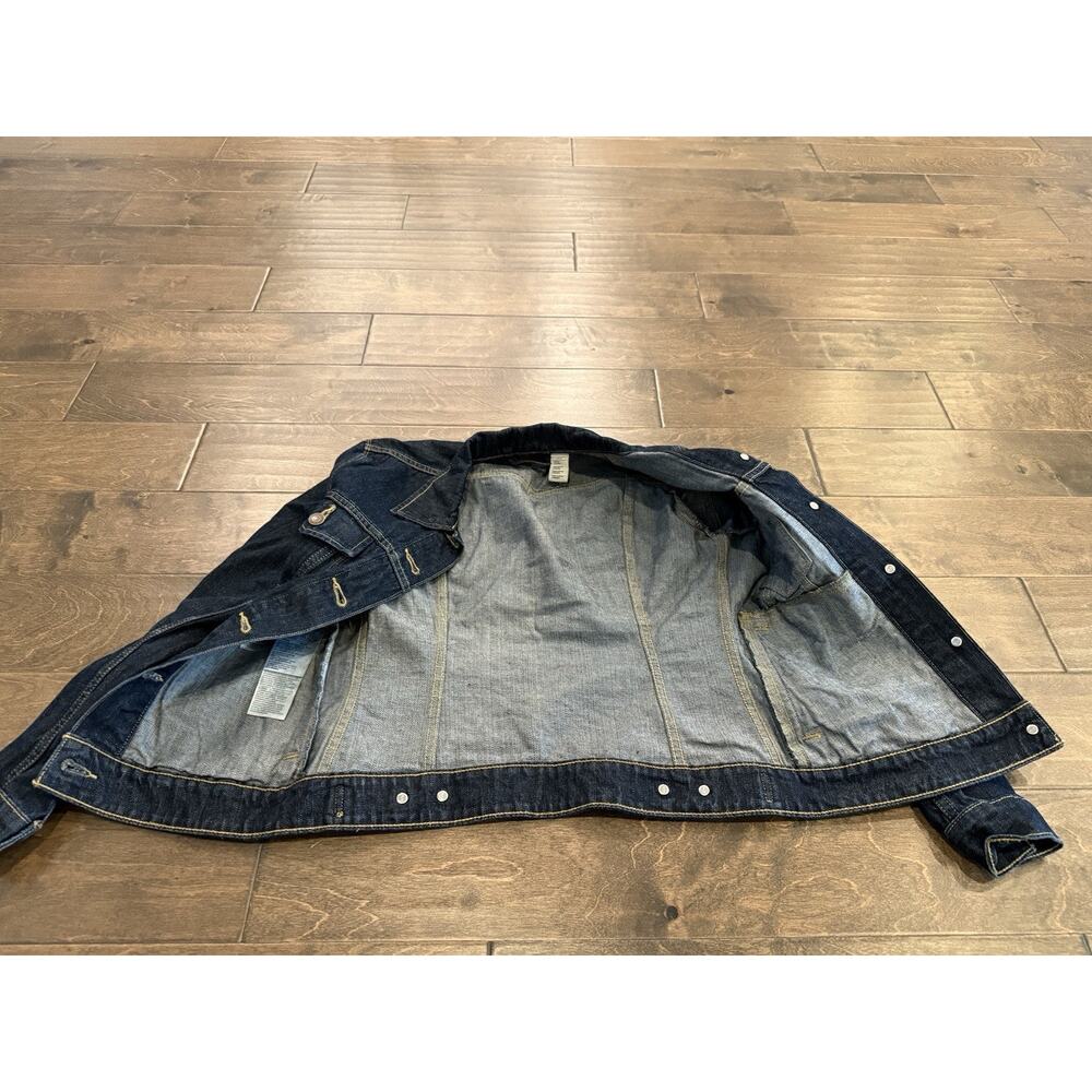 Levis Womens Blue Denim 100% CottonButton Up Jean Jacket Size S Small - Picture 5 of 10